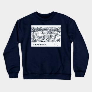 Dearborn Michigan Crewneck Sweatshirt